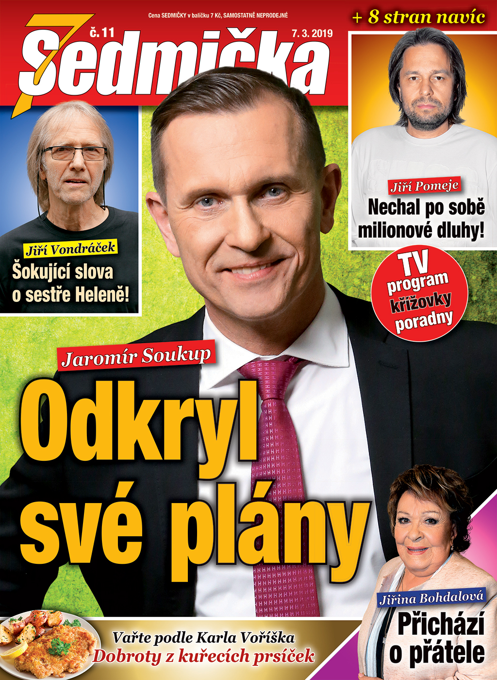 Aktuální číslo časopisu SEDMIČKA.