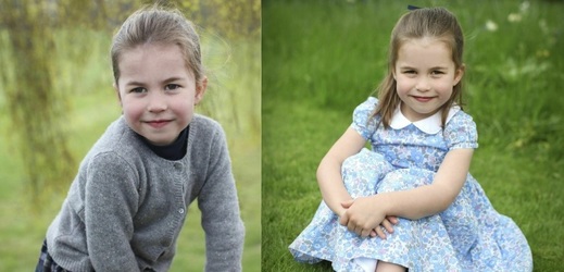 Vévodkyně Kate zveřejnila fotky Charlotte.
