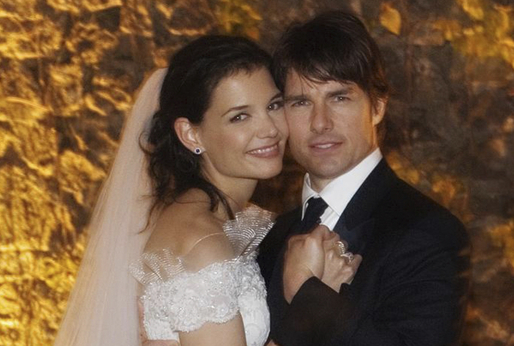 Katie Holmes a Tom Cruise.