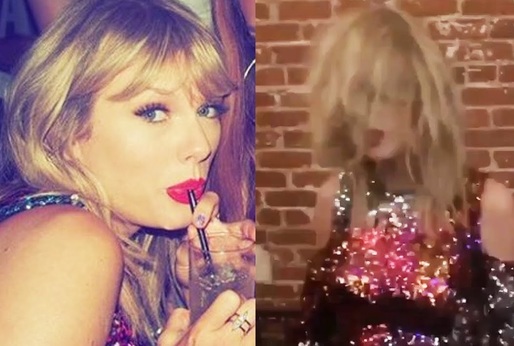 Internet se baví videem opilé Taylor Swift tancující na své vlastní písně