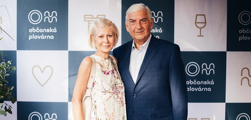 Miroslav Donutil s manželkou Zuzanou. 