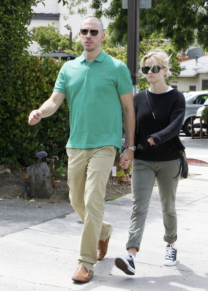 Reese Whiterspoon s manželem Jimem Tothem. 
