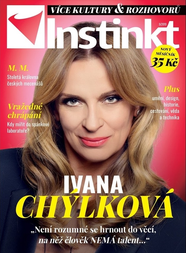 Celý rozhovor s Ivanou Chýlkovou najdete v časopise Instinkt.