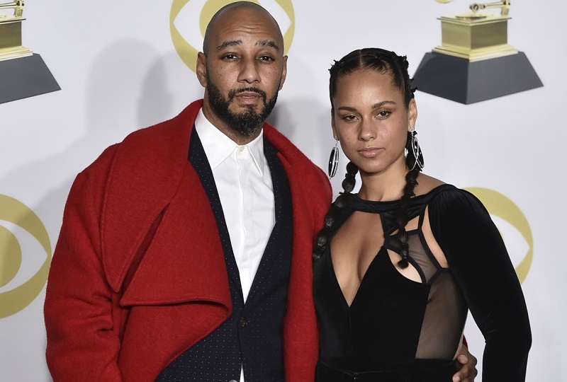 Alicia Keys a její vrtošivý manžel Swizz Beatz. 