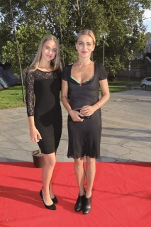 Lucie Zedníčková a dcera Amálka.