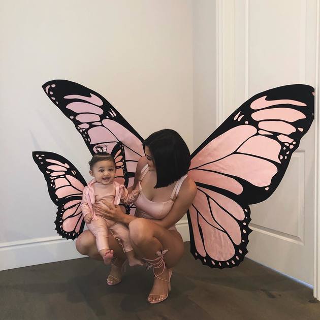 Kylie Jenner s dcerou Stormi Webster.