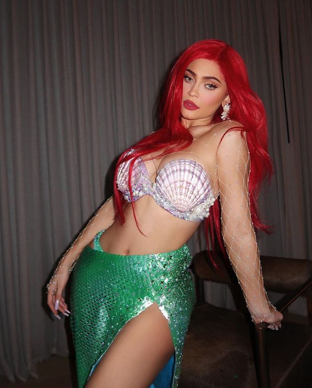 Kylie Jenner jako Malá mořská víla.