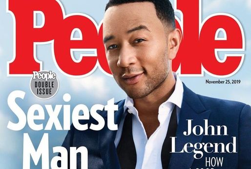 John Legend na obálce časopisu People.