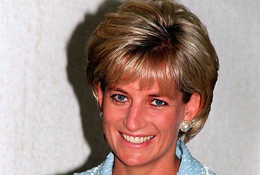 Tragicky zesnulá princezna Diana. 