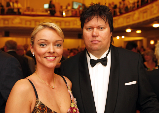 Dcera Karla Gotta Dominika se svým manželem Timem Tolkkim v roce 2009. 
