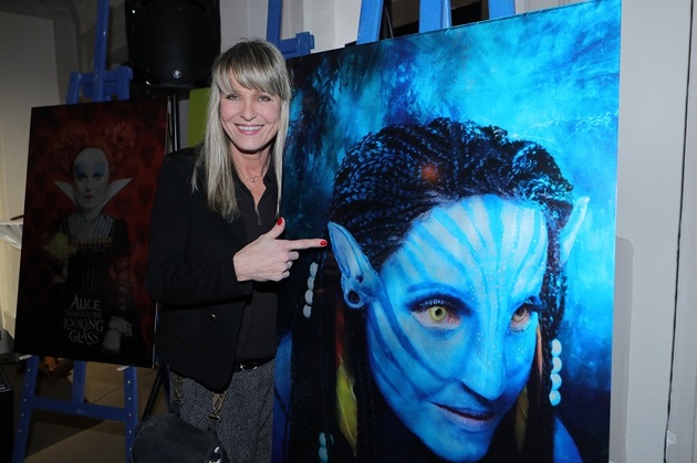 Chantal Poullain se převtělila do Avatara. 