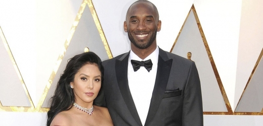 Kobe Bryant s manželkou tvořili krásný pár. 