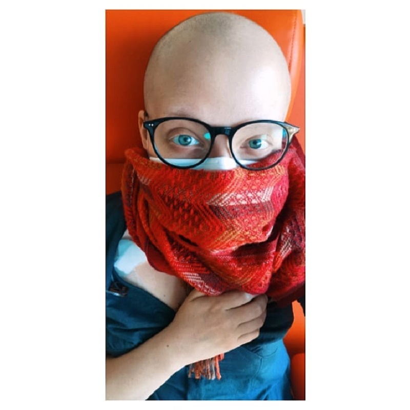 Anička právě dnes podstoupila svou poslední chemoterapii.