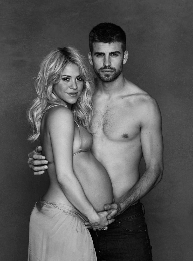 Shakira a její manžel tvoří velice sexy pár. 