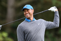 Golfista Tiger Woods. 