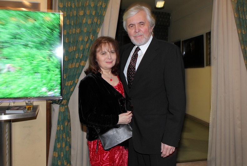 Libuše Šafránková s manželem.