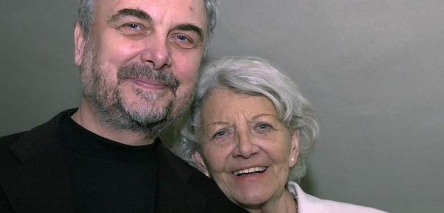 Heda Čechová se synem Vladimírem.