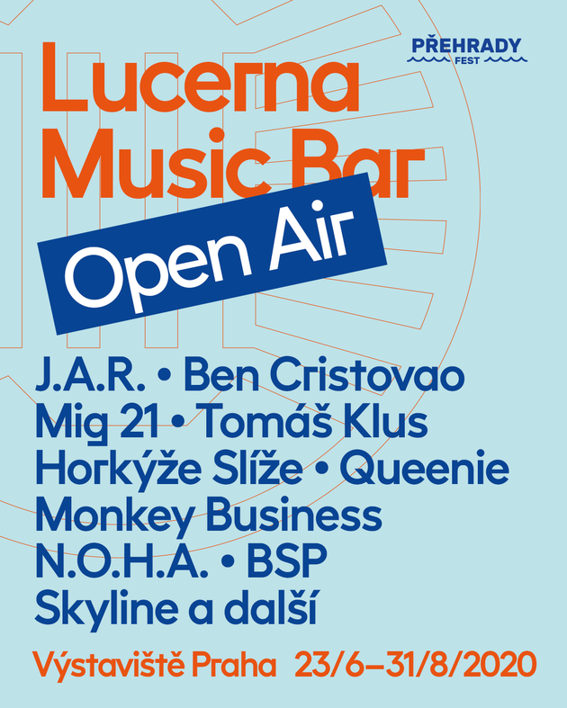 Program Lucerna Music Bar Open Air.