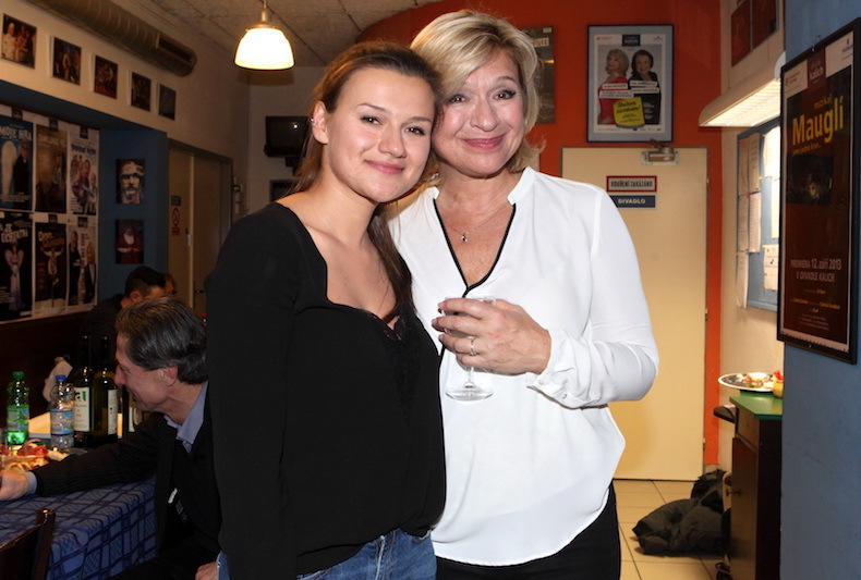 Jana Paulová s dcerou Anežkou Svobodovou.