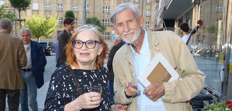 Jana Synková s manželem Janem Schmidem.