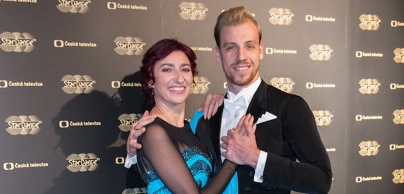 Simona Babčáková a Martin Prágr museli předčasně skončit v taneční soutěži. 