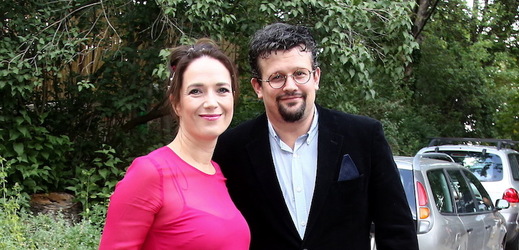 Tereza Kostková s manželem Jakubem Nvotou. 