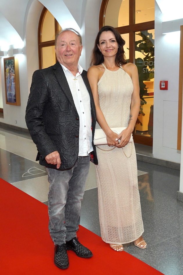 Petr Janda s manželkou Alicí