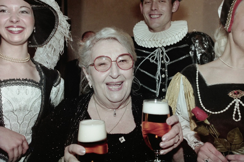 Stella Zázvorková milovala pivo.  