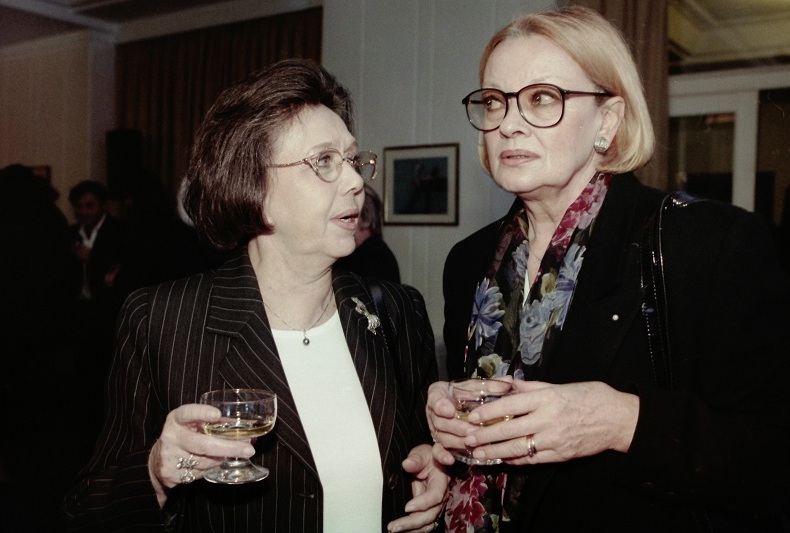 Jiřina Jirásková a Jana Brejchová se před lety sešly na skleničku. 