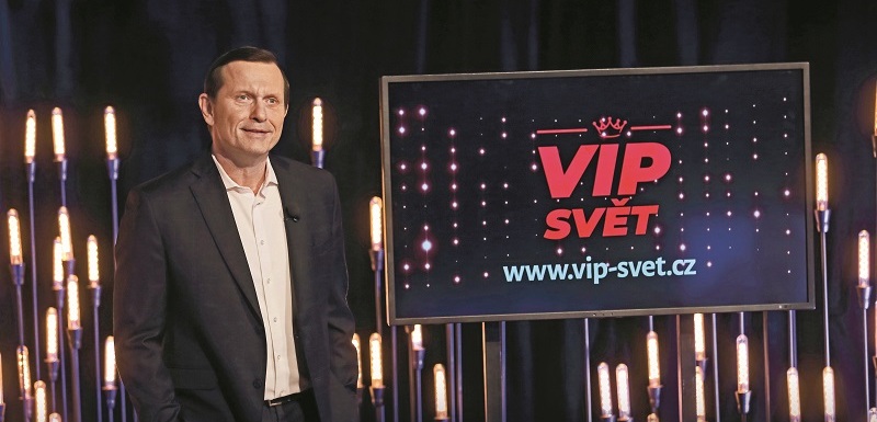 Jaromír Soukup komentuje svět celebrit a šoubyznysu v pořadu VIP svět. 
