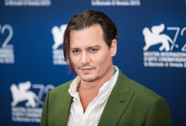 Hollywoodská hvězda Johnny Depp.