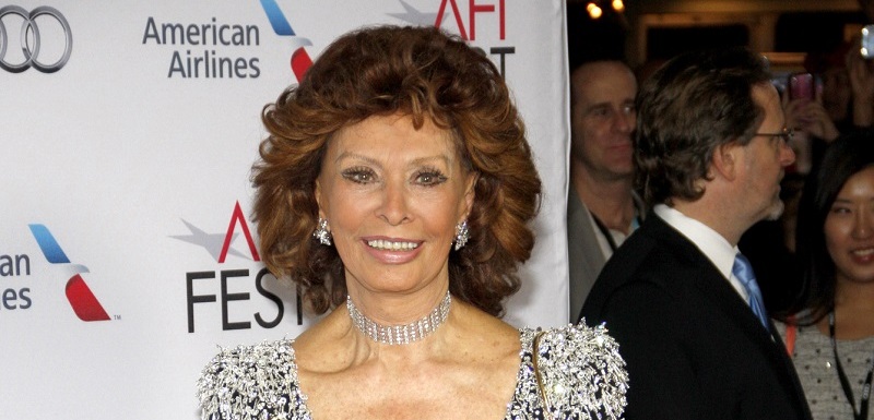 Sophia Loren na snímku z roku 2014.