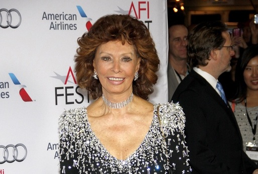 Sophia Loren na snímku z roku 2014.