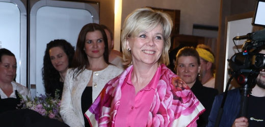 Eva Pavlová byla vstřícná k hostům i médiím.
