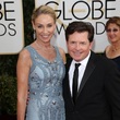 Michael J. Fox s manželkou Tracy Pollan.