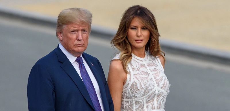 Melania Trump s manželem, bývalým americkým prezidentem Donaldem Trumpem. 