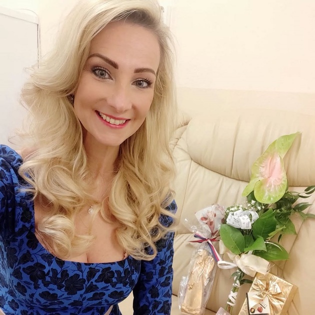 Zpěvačka Lucie Třešňáková. 