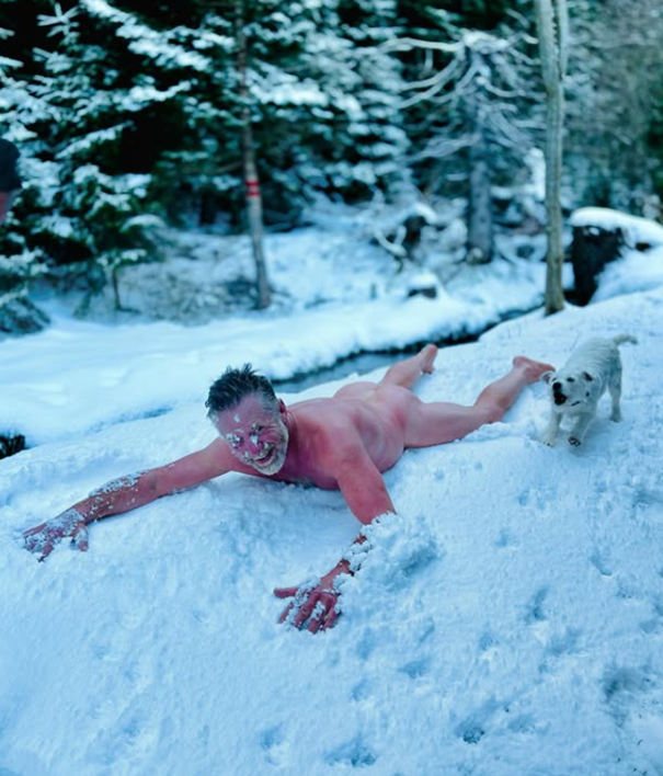 Předsedou Klubu otužilců v Pyšelích je charismatický herec Jiří Langmajer. Do ledové vody leze každý den hned dvakrát. Považuje to za dobrý "nakopávák" imunity, a dokonce se tak naučil lépe zvládat nekomfortní natáčení. 