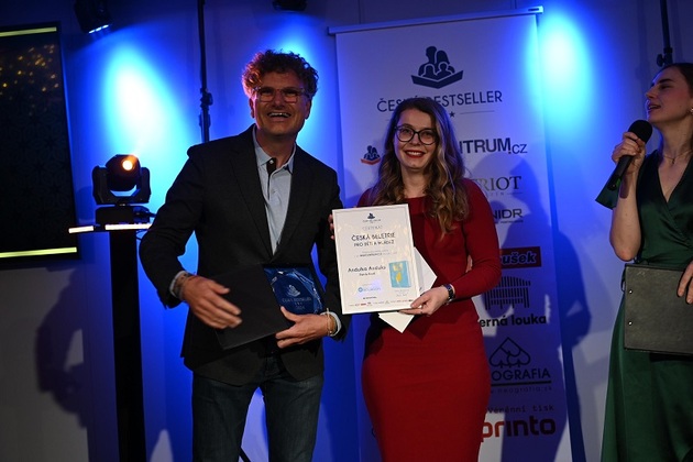 Patrik Hartl zaujal děti a mládež knihou Andulka Andula.