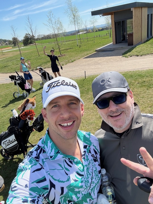 Peter Pecha (vlevo) s Marianem Vojtkem.