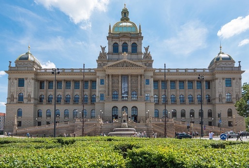 Historická budova Národního muzea.