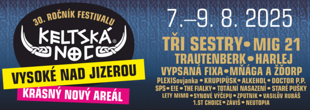Začíná festival Keltská noc v novém areálu Šachty