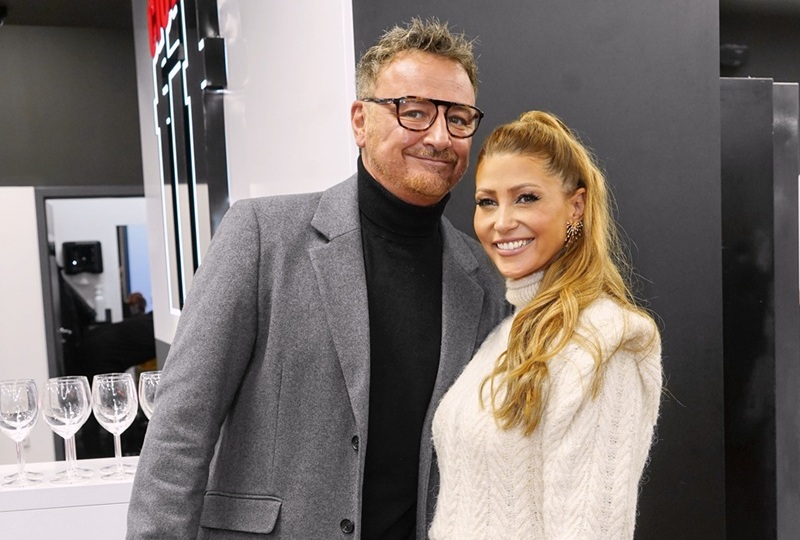 René Mayer s manželkou Terezou Kerndlovou. 