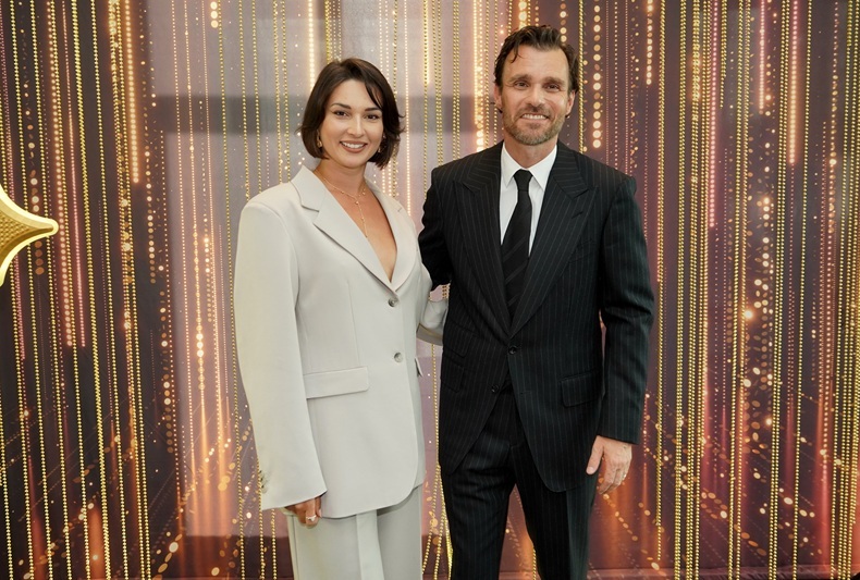 Leoš Mareš s tanečnicí Zuzanou Dvořákovou Šťastnou. 