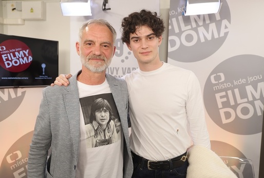 Ivana Trojana se synem Josefem. 