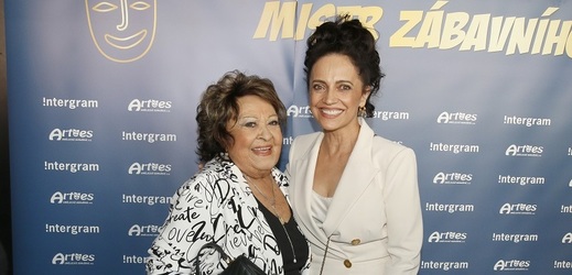 Jiřina Bohdalová a Lucie Bílá získaly ocenění za celoživotní mistrovství v zábavním umění.