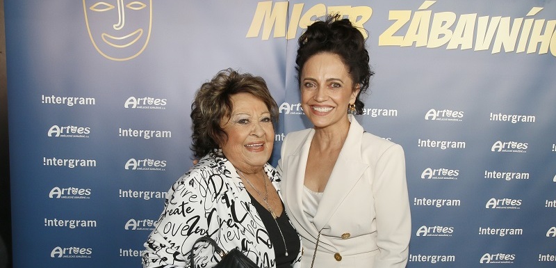 Jiřina Bohdalová a Lucie Bílá získaly ocenění za celoživotní mistrovství v zábavním umění.