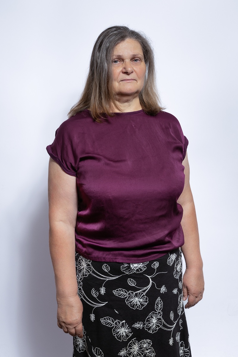 Paní Jana před proměnou...