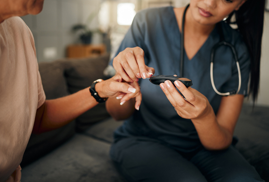 Více než polovina diabetiků trpí problémy se zrakem.