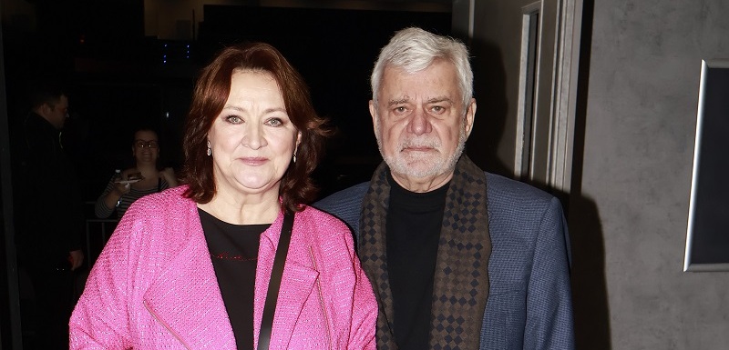 Petr Štěpánek s manželkou Zlatou Adamovskou. 